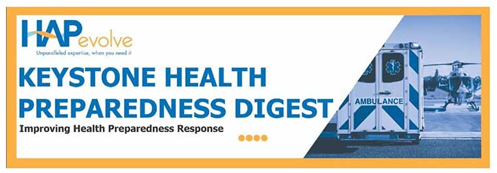 Keystone Health Preparedness Digest newsletter